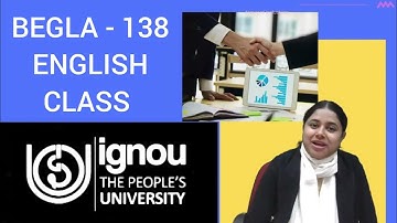 begla 138 block 1 - BEGLA 138 classes | BEGLA 138 READING AND SPEAKING SKILLS | BEGLA 138 CLASS