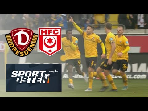 SG Dynamo Dresden Hallescher Goals And Highlights