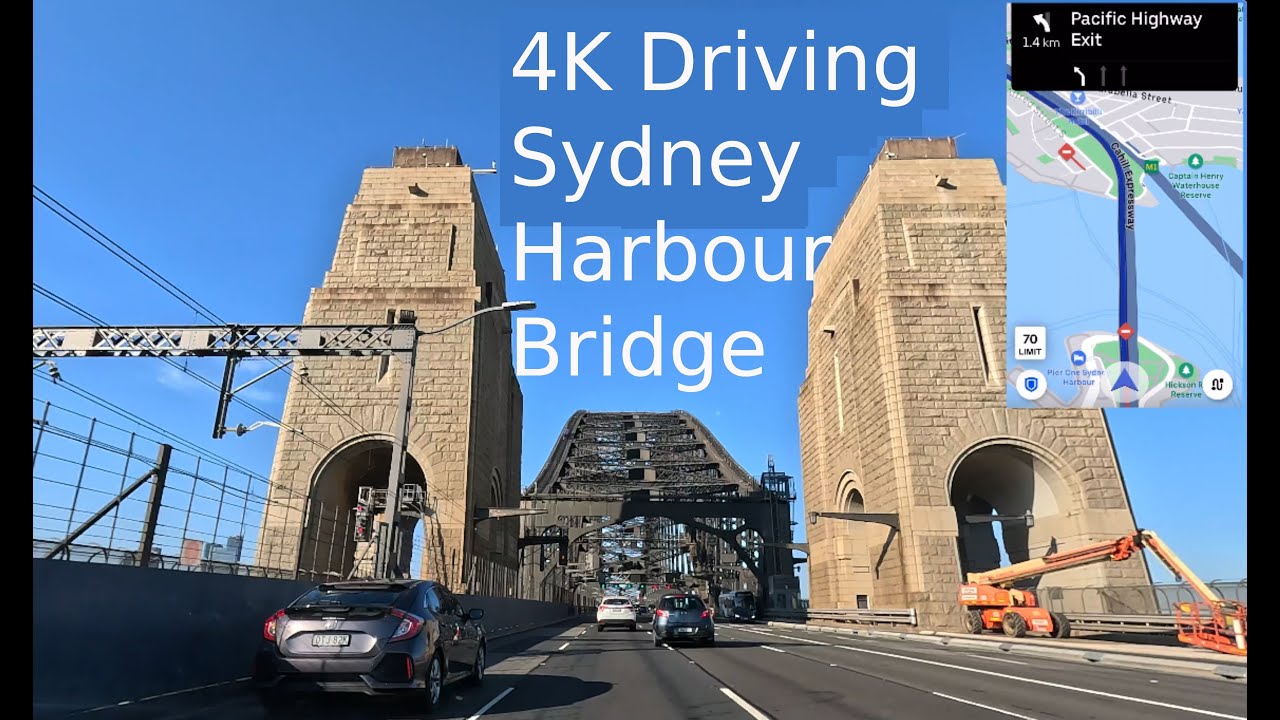 how-to-cross-sydney-harbour-bridge-by-driving-youtube