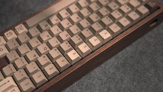 ASMR | Wooden Keyboard Typing Sound 1Hour | YMD75, KTT Strawberry (No talking, No Midroll ads)