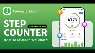 PEDOMETER KING Tracks Everything (Steps, Calories, Heart Rate) screenshot 5