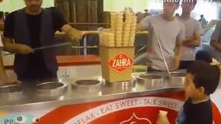 Epic Icecream Battle With Small Kids