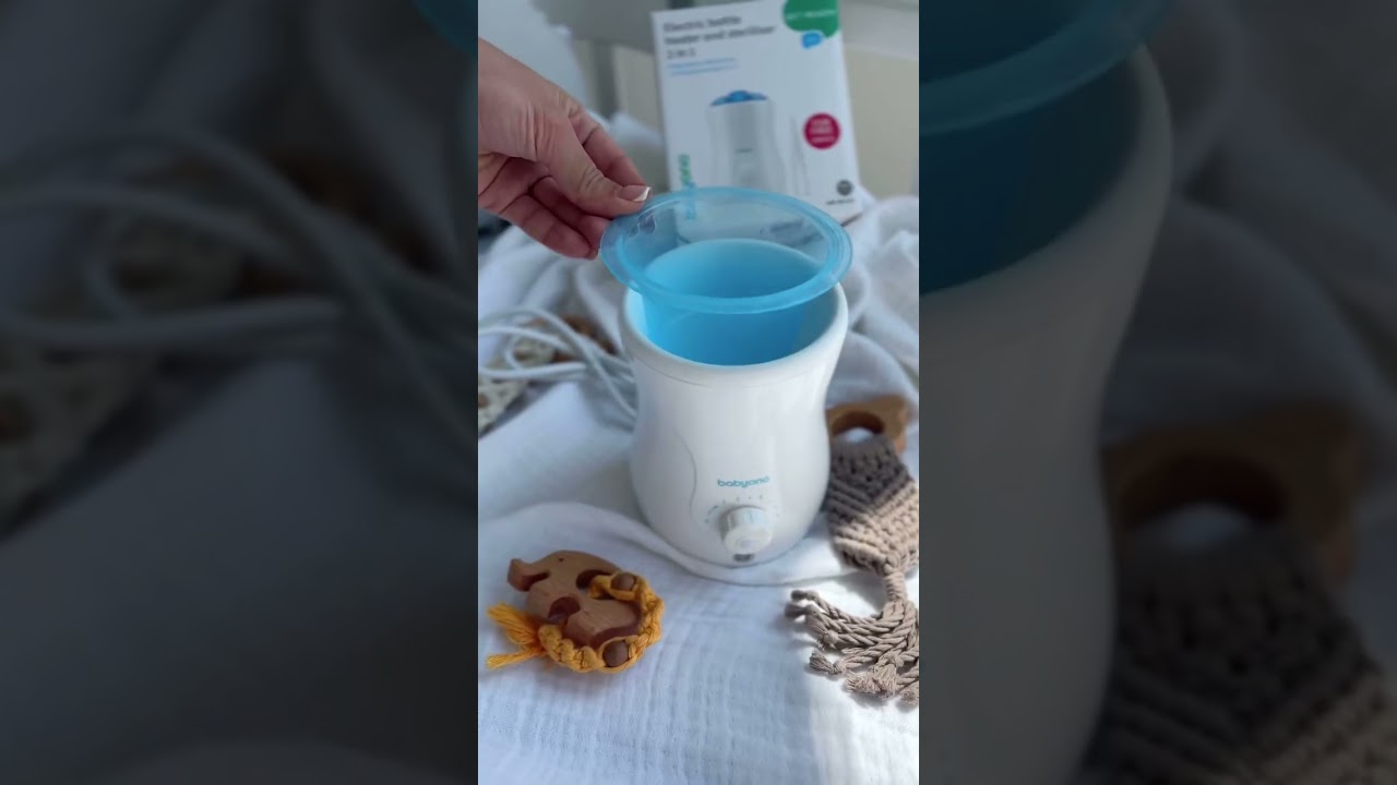 Нагрівач електричний з функцією стерилізації BabyOno Natural Nursing