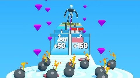 tall man run all levels gameplay walkthrough part android iOS