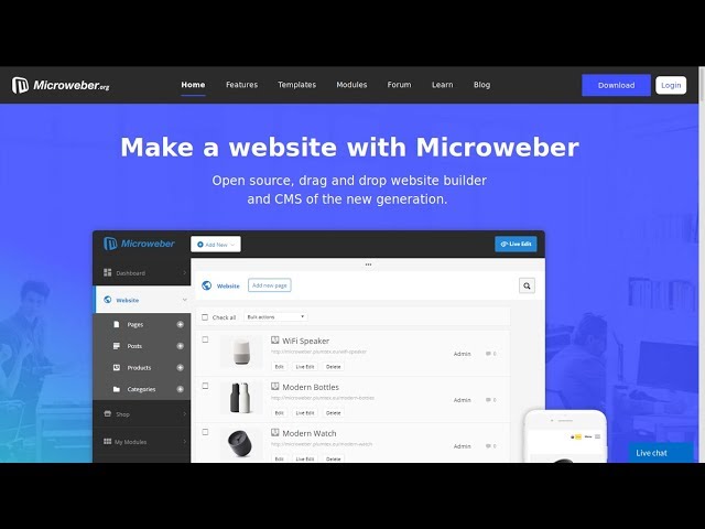 MICROWEBER TUTORIAL + DEMO + INSTALL + REVIEW