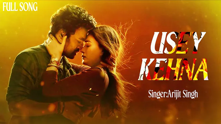 Usey Kehna | Tere Ishq Mein | Arijit Singh | Dhanush Feel The Love ❤️ | New Hindi Romantic Song 2025