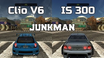 Renault Clio V6 vs Lexus IS 300 - NFS MW Redux V3 - WHICH IS FASTEST ?
