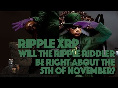 Ripple XRP: Will The Ripple Riddler Be Right About The 5th ...