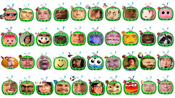 CoComelon Intro With All Celebrities You Know In One Video [ PART 4 ]