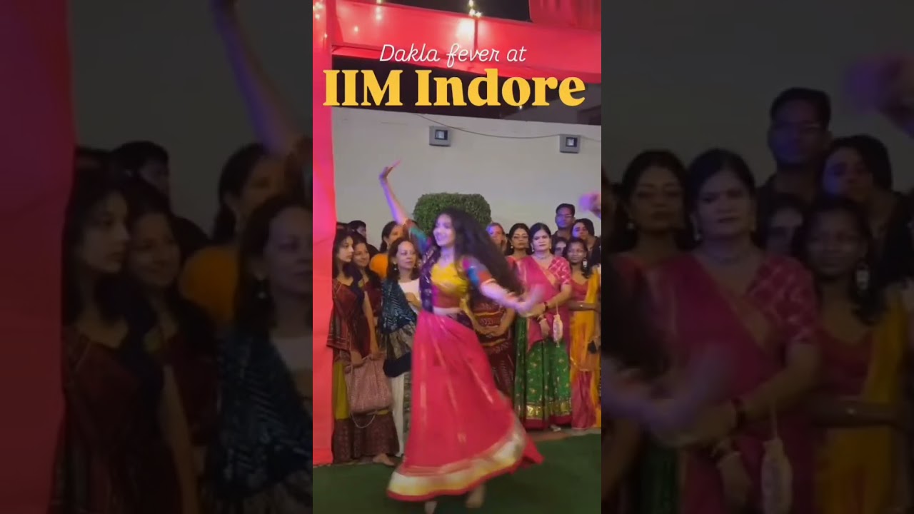IIM|Indore|Garba Night|😍❤