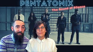 Pentatonix - The Sound of Silence (REACTION) with my wife