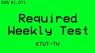 (EAS #1,071) Required Weekly Test (KTVT-TV)