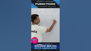Solving for f^(-1)(x): The Inverse Function of f(x)=x/(1+x) | CUET 2023 |