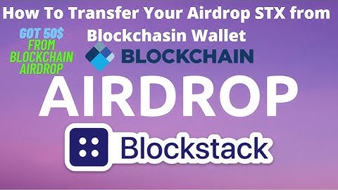 $50 STX Received From Blockchain Airdrop|| How to Withdraw 100 STX from Blockchian to Exchange