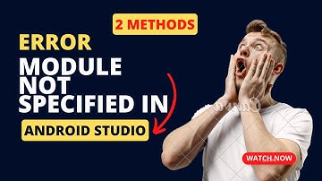 Error: Module not specified in Android Studio || How to fix Android Studio import module not working