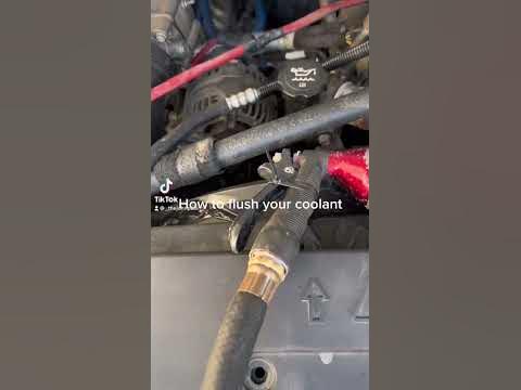 Duramax coolant flush - YouTube