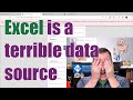 QTT - Power Apps Excel is a terrible data source