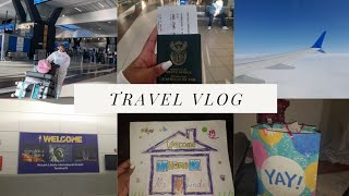 travel vlog: moving from South Africa to America ON MY OWN at 18 y/o|| moving abroad diaries ep05
