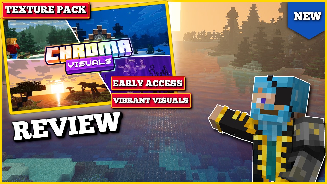 Chroma Visuals Texture Pack Review ¦ Daz Man Minecraft Texture Pack ...