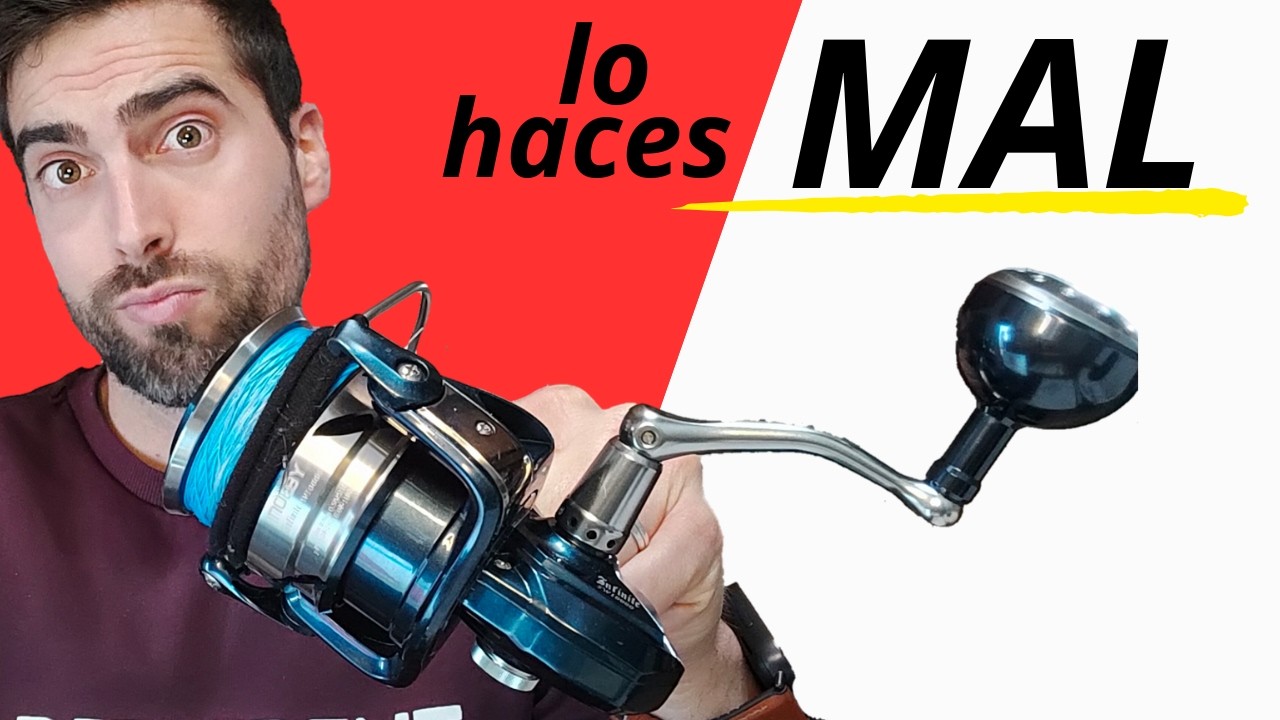 Mantenimiento BASICO para tu CARRETE de PESCA | TUTORIAL