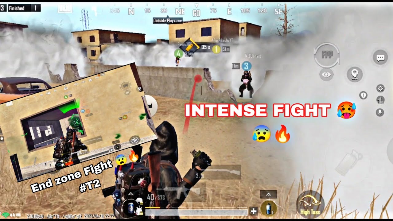 #scrims🔥 | INTENSE END ZONE FIGHT 😨 |@Problem378 - YouTube