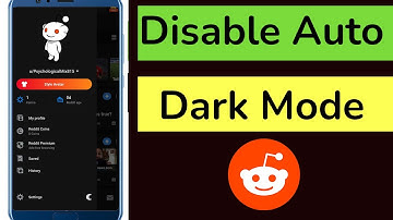 How to Turn Off Auto Dark Mode in Reddit App?