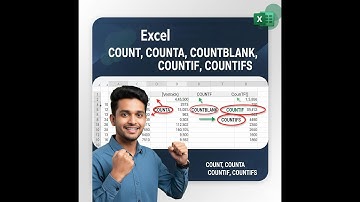 Excel COUNT Functions Tutorial in Bengali | COUNT, COUNTA, COUNTBLANK, COUNTIF, COUNTIFS Explained