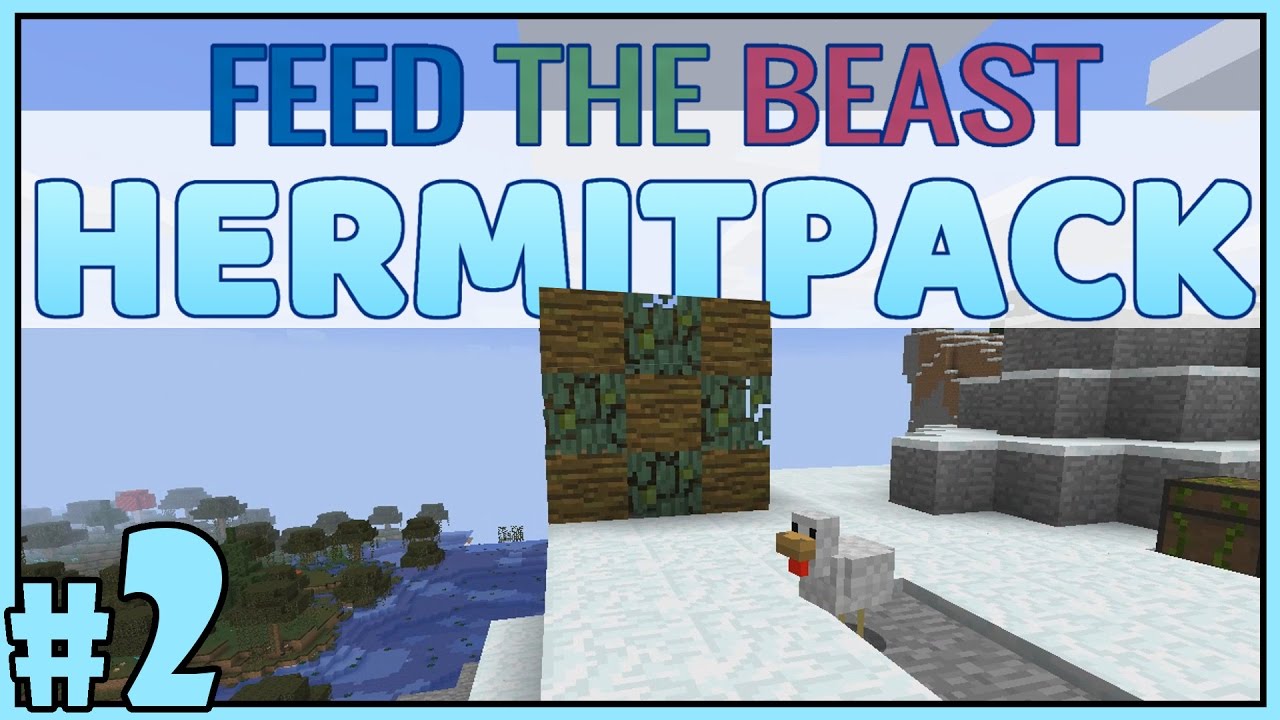 Mountaintop Mystery - FTB Hermitpack Multiplayer - Ep 2 [Minecraft FTB Multiplayer]