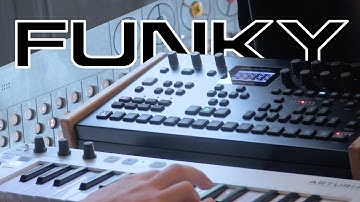 Funky Lofi House Jam - Analog Four, Digitone, OP-Z // Elektron, Teenage Engineering, Arturia Keystep