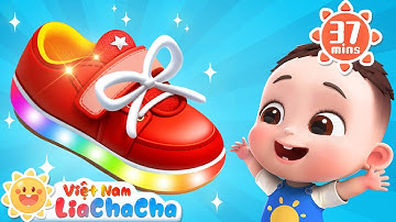 👟 Bé Lia và ChaCha học đi giày | Bài hát vui nhộn | LiaChaCha - Ca Nhạc Thiếu Nhi Việt Nam