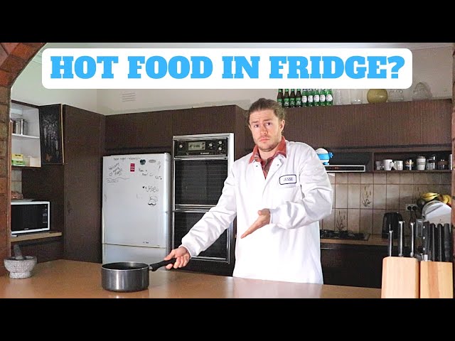 Can You Put Hot Food in the Fridge?