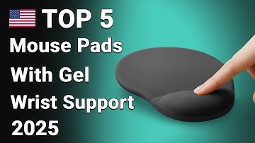 Top 5 Best Mouse Pads with Gel Wrist Support 2025 | Ergonomic Desk Setup