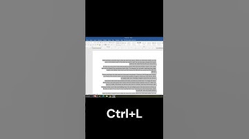 How to Align text in MS Word|#msword #msexceltutorials #mswordforbeginners #short #shorts