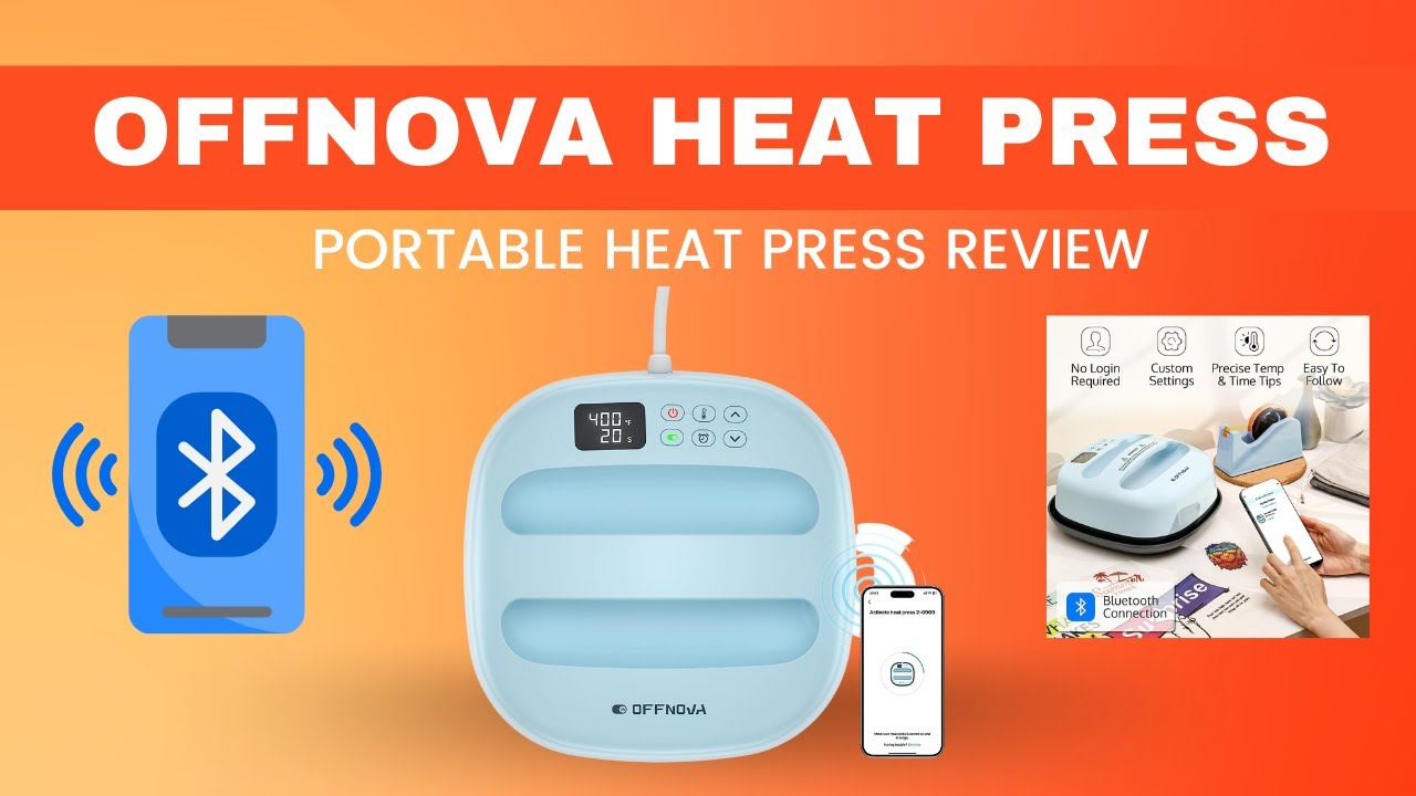 OFFNOVA Portable Heat Press Machine Review 