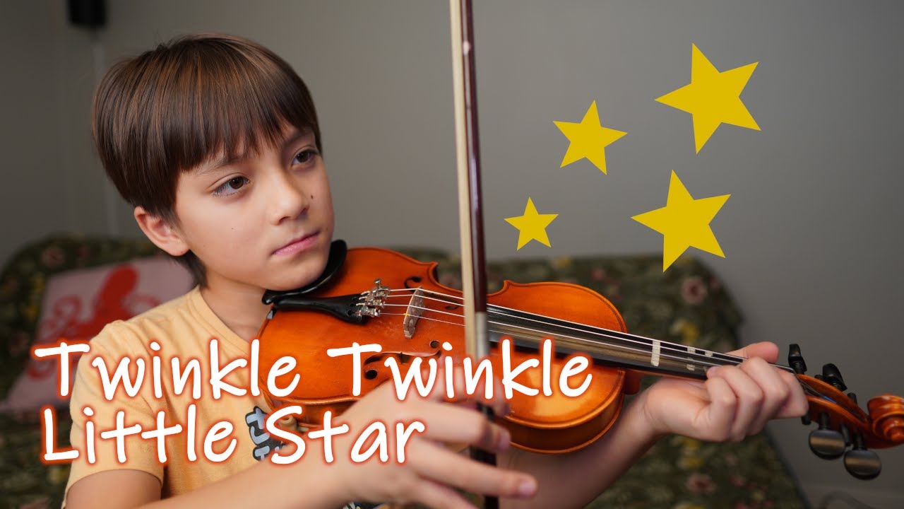 Twinkle Twinkle Little Star on Violin with Variation - YouTube