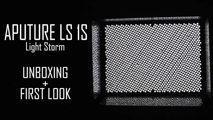 Aputure LS 1S (Light Storm) Unboxing + First Look