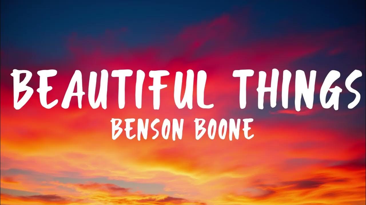 Benson Boone - Beautiful Things (Lyrics) Benson Boone - Beautiful Things (Lyrics)