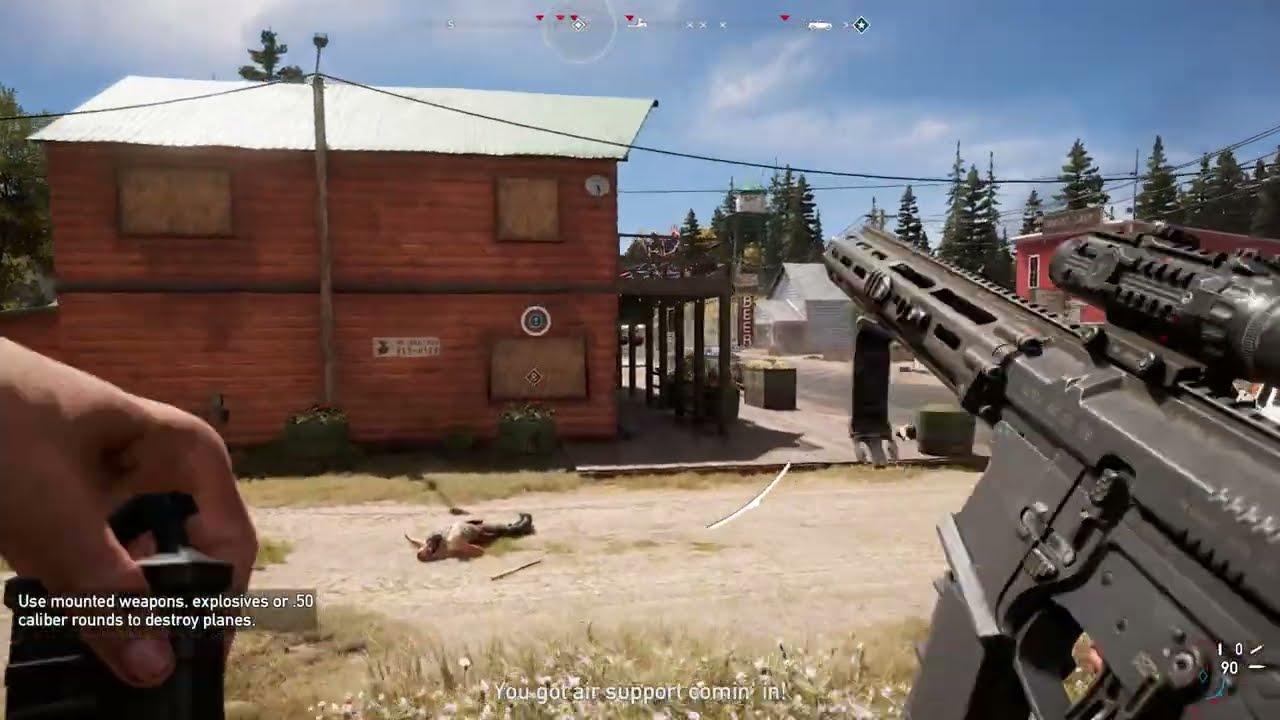 Far Cry 5 - (Main Mission) Secure Fall's End -  Gameplay - RTX 3090