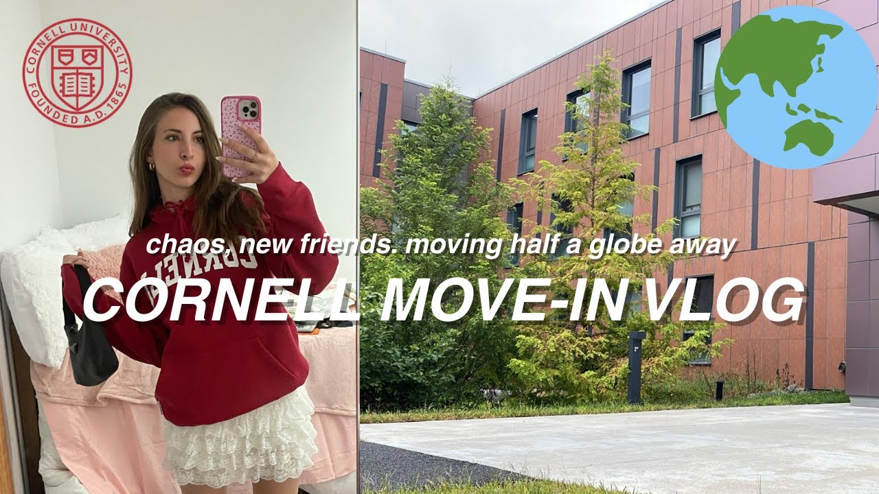 Move in to CORNELL with me | freshman + Hu Shih Hall