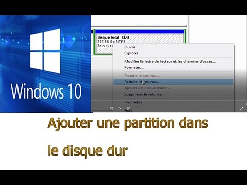 Vidéo: Comment Ajouter Un Disque Sous Windows