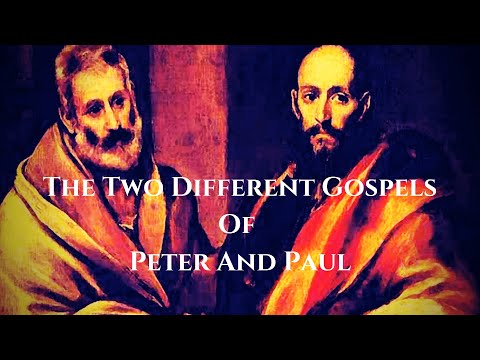 The Two Different Gospels Of Peter And Paul - (English) || Godwin Sequeira The Two Different Gospels Of Peter And Paul - (English) || Godwin Sequeira
