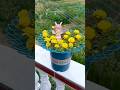 With this flower stand, sunflowers look so beautiful planted this way! #SunflowerAnti-LockingFlow
