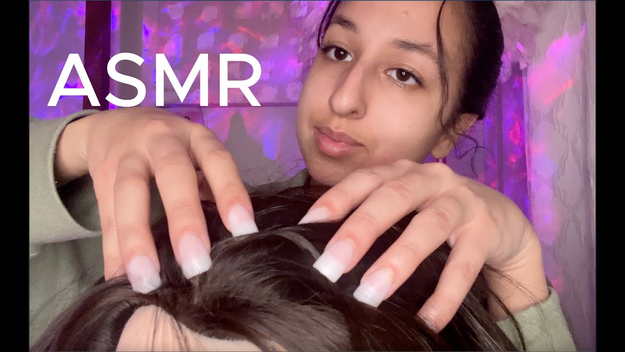 Scalp Scratching for sleep 💤✨(Lice picking) #asmr #scalpscratching #asmrscalpscratching