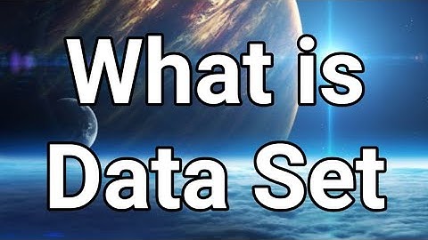 What is Data Set. Urdu/ English