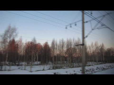 19.03.2021. Россия. Новгородская область. По железной дороге в окрестностях Чудово-Московского