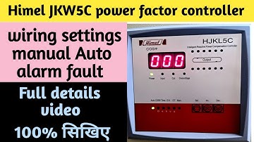 How to Set Up Your Himel Power Factor Controller || Himel JKW5C REGULATOR