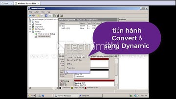 Khắc phục và thay thế ổ cứng RAID 1