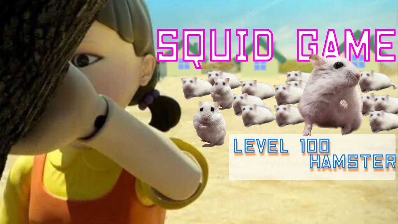 Squid Game With Level 100 Hamster Youtube