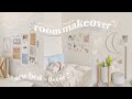 room makeover 2021 ☁️ | aesthetic, minimal, korean-inspired, kpop