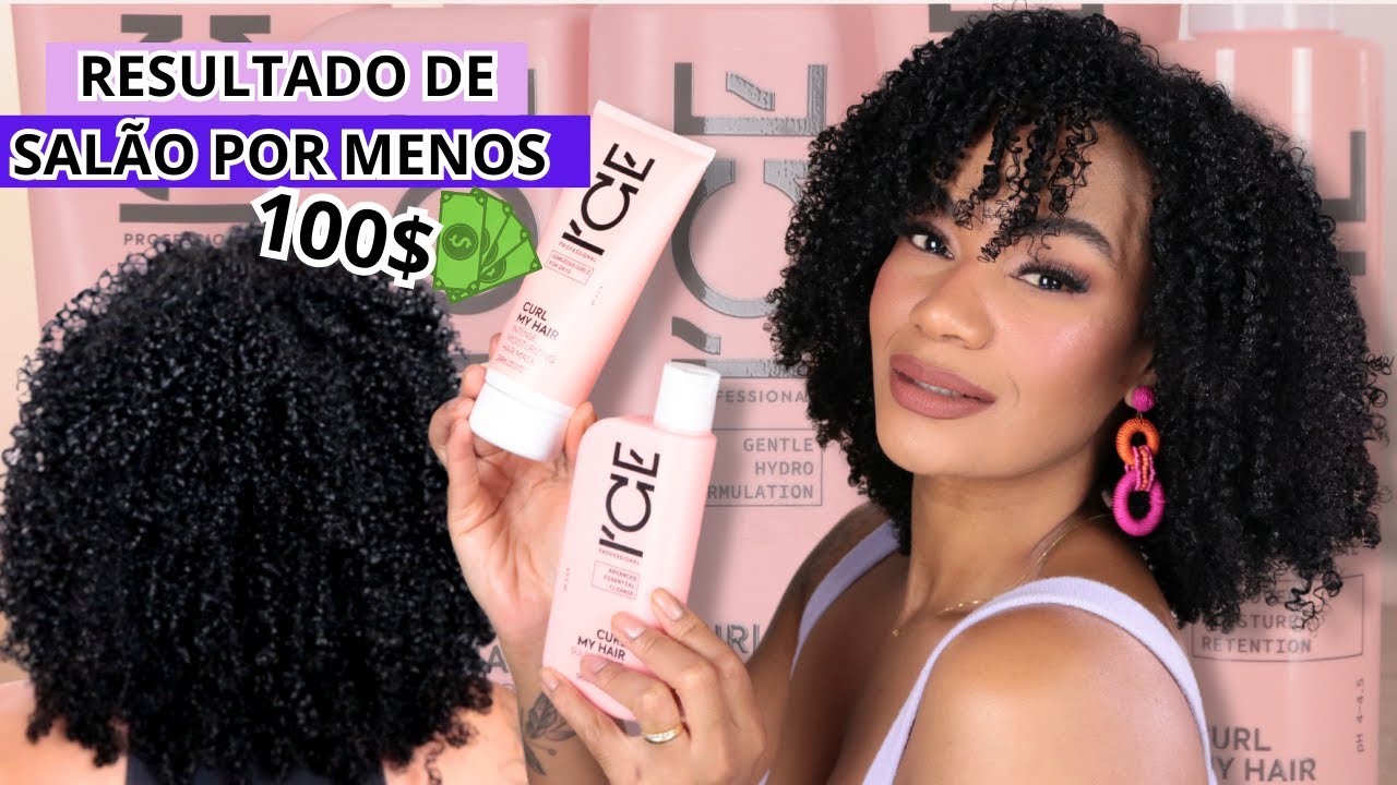 ROTINA CAPILAR COMPLETA COM CURL MY HAIR Ice Professional  •  Patt Neves